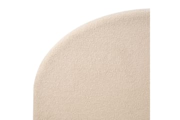 Seng med lamellramme Vaucluse - Beige/Bouclé, 140x200 cm - Møbler - Senger - Sengeramme & sengestamme