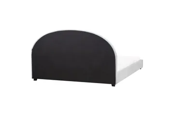 Seng med lamellramme Vaucluse - Lys blå/Polyester, 180x200 cm - Møbler - Senger - Sengeramme & sengestamme