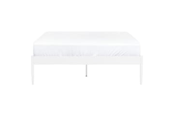 Seng med lamellramme Vaurs - Hvit, 140x200 cm - Møbler - Senger - Sengeramme & sengestamme