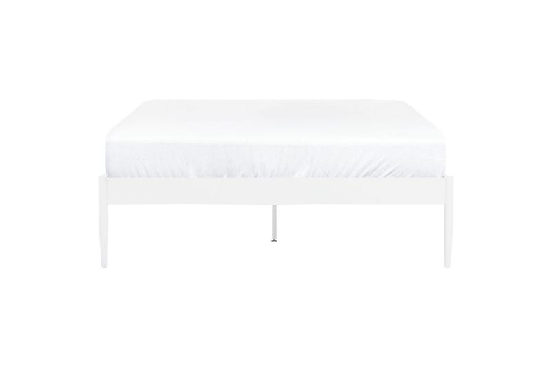Seng med lamellramme Vaurs - Hvit, 140x200 cm - Møbler - Senger - Sengeramme & sengestamme