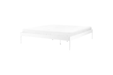 Seng med lamellramme Vaurs - Hvit, 180x200 cm - Møbler - Senger - Sengeramme & sengestamme
