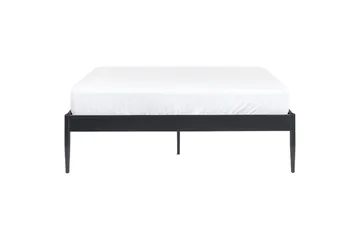 Seng med lamellramme Vaurs - Svart, 140x200 cm - Møbler - Senger - Sengeramme & sengestamme