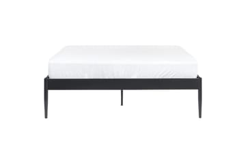 Seng med lamellramme Vaurs - Svart, 140x200 cm - Møbler - Senger - Sengeramme & sengestamme