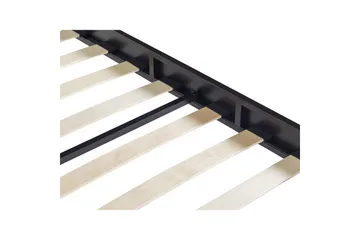Seng med lamellramme Vaurs - Svart, 180x200 cm - Møbler - Senger - Sengeramme & sengestamme