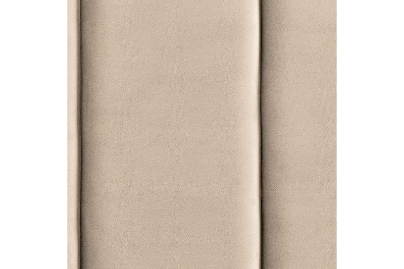 Seng med lamellramme Villette - Beige, svart, 180x200 cm - Møbler - Senger - Sengeramme & sengestamme