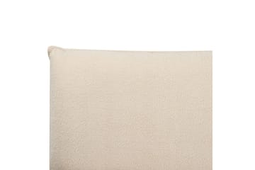 Seng med lamellramme Vinay - Lys beige, 160x200 cm - Møbler - Senger - Sengeramme & sengestamme