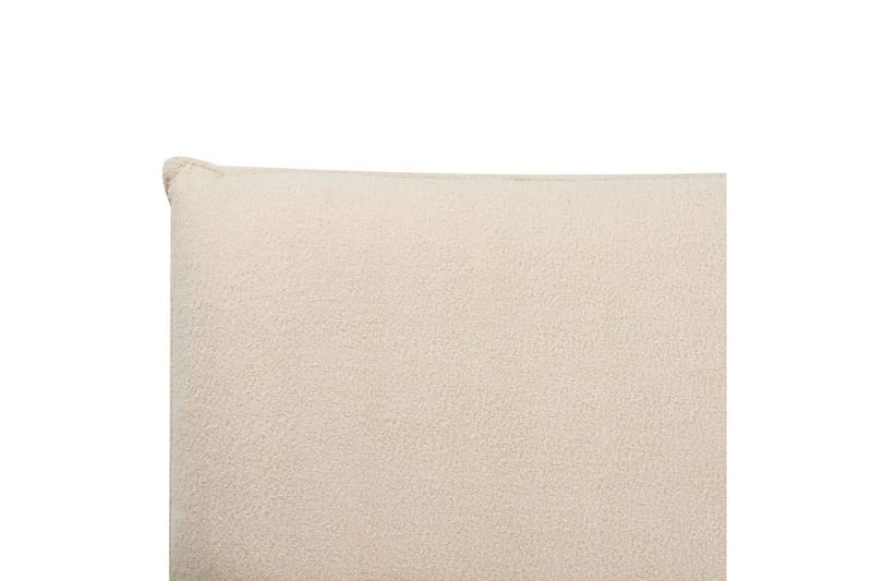 Seng med lamellramme Vinay - Lys beige, 160x200 cm - Møbler - Senger - Sengeramme & sengestamme