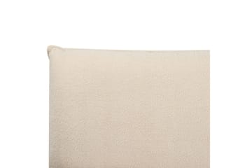 Seng med lamellramme Vinay - Lys beige, 180x200 cm - Møbler - Senger - Sengeramme & sengestamme