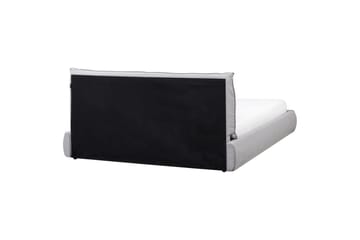 Seng med lamellramme Vinay - Lys grå, 160x200 cm - Møbler - Senger - Sengeramme & sengestamme