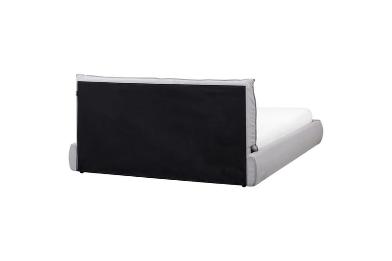 Seng med lamellramme Vinay - Lys grå, 160x200 cm - Møbler - Senger - Sengeramme & sengestamme