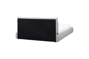 Seng med lamellramme Vinay - Lys grå, 160x200 cm - Møbler - Senger - Sengeramme & sengestamme