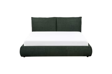 Seng med lamellramme Vinay - Mørkegrønn, 160x200 cm - Møbler - Senger - Sengeramme & sengestamme