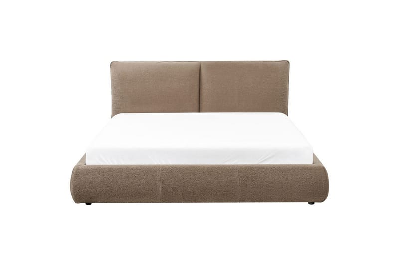 Seng med lamellramme Vinay - Taupe, 160x200 cm - Møbler - Senger - Sengeramme & sengestamme