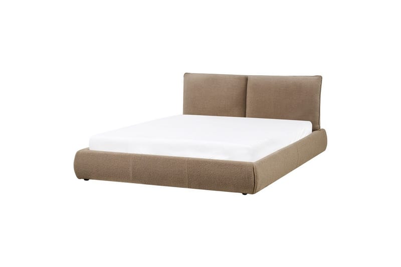 Seng med lamellramme Vinay - Taupe, 160x200 cm - Møbler - Senger - Sengeramme & sengestamme