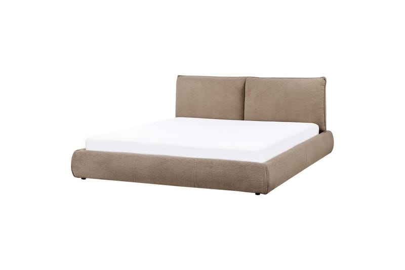 Seng med lamellramme Vinay - Taupe, 180x200 cm - Møbler - Senger - Sengeramme & sengestamme