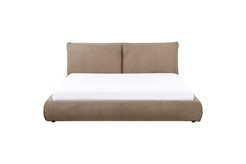 Seng med lamellramme Vinay - Taupe, 180x200 cm - Møbler - Senger - Sengeramme & sengestamme