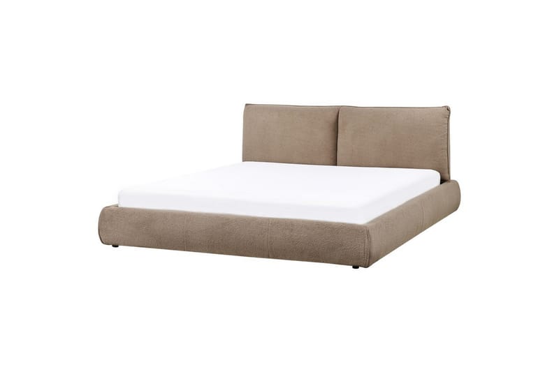 Seng med lamellramme Vinay - Taupe, 180x200 cm - Møbler - Senger - Sengeramme & sengestamme