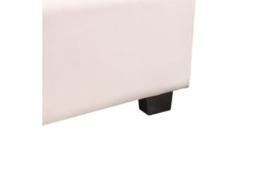 Seng med lamellramme Vincennes - Rosa, Svart, 140x200 cm - Møbler - Senger - Sengeramme & sengestamme