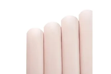 Seng med lamellramme Vincennes - Rosa, Svart, 140x200 cm - Møbler - Senger - Sengeramme & sengestamme