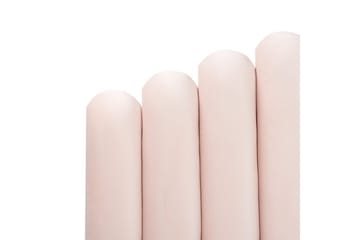 Seng med lamellramme Vincennes - Rosa, Svart, 140x200 cm - Møbler - Senger - Sengeramme & sengestamme
