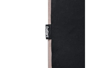 Seng med lamellramme Vincennes - Taupe, svart, 160x200 cm - Møbler - Senger - Sengeramme & sengestamme