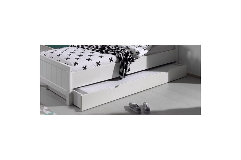 Seng med nattbord 3-dørs garderobe skuff Erik - Møbler - Senger - Møbelsett til soverom