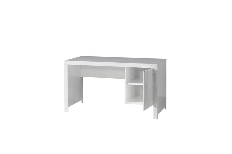 Seng med nattbord 3-dørs garderobeskap Skrivebord Skuff Erik - Møbler - Senger - Møbelsett til soverom