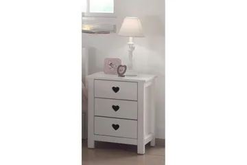 Seng med Nattbord Amori Hvit - Møbler - Senger - Møbelsett til soverom