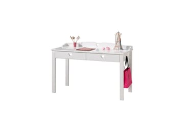 Seng med nattbord garderobe skrivebord Amori Hvit 3-dører - 3-dører - Møbler - Senger - Møbelsett til soverom