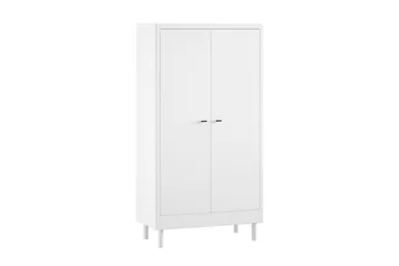 Seng med nattbord garderobe stellebord Forrest Hvit Bøk - Hvit Bøk - Møbler - Senger - Møbelsett til soverom