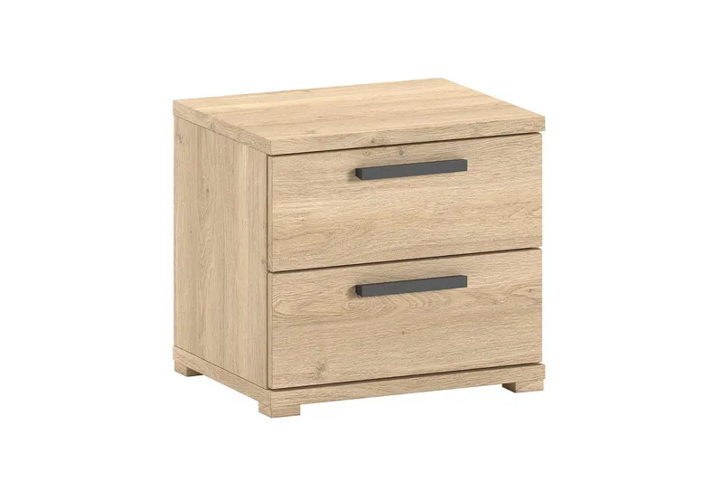 Seng med nattbord tredørs garderobeskap Sam - Møbler - Senger - Møbelsett til soverom