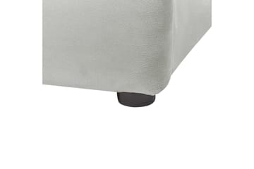 Seng med oppbevaring Bousse - Grå/Fløyel, 160x200 cm - Møbler - Senger - Senger med oppbevaring