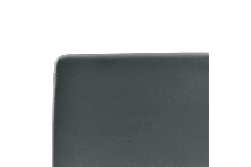 Seng med oppbevaring Bousse - Mørkegrå/fløyel, 160x200 cm - Møbler - Senger - Senger med oppbevaring