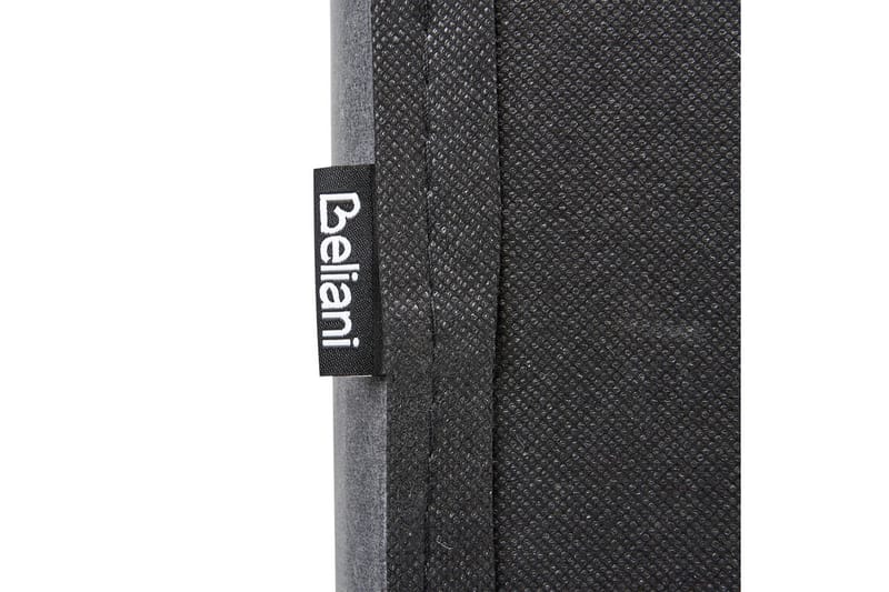 Seng med oppbevaring Bousse - Mørkegrå/fløyel, 180x200 cm - Møbler - Senger - Senger med oppbevaring