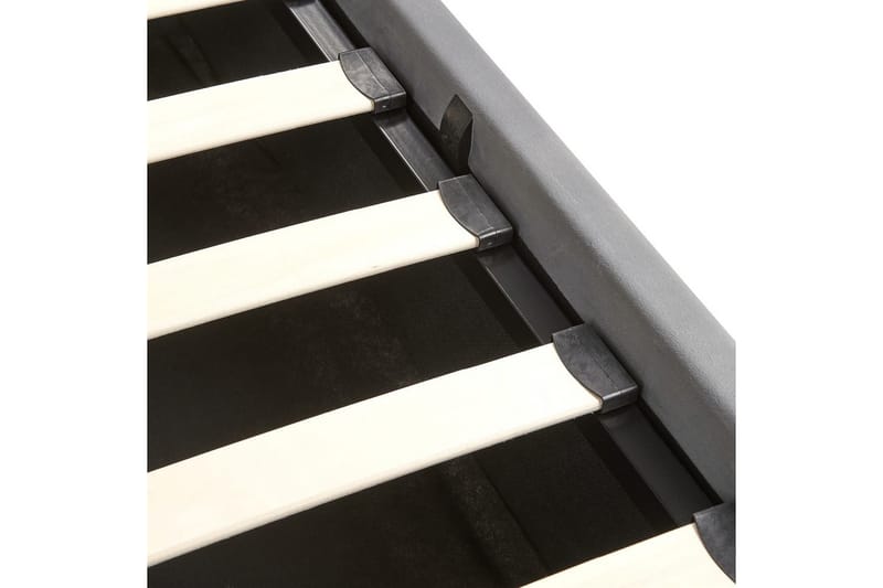 Seng med oppbevaring Bousse - Mørkegrå/fløyel, 180x200 cm - Møbler - Senger - Senger med oppbevaring