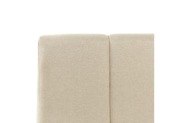 Seng med oppbevaring Dreux - Beige, svart, 160x200 cm - Møbler - Senger - Senger med oppbevaring