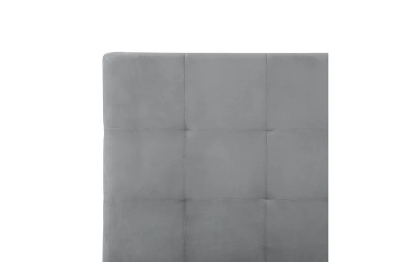 Seng med oppbevaring Lorient - Grå/Fløyel, Grå/fløyel, 160x200 cm - Møbler - Senger - Senger med oppbevaring