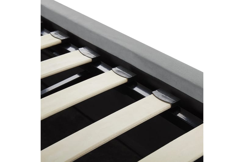 Seng med oppbevaring Lorient - Grå/Fløyel, Grå/fløyel, 180x200 cm - Møbler - Senger - Senger med oppbevaring