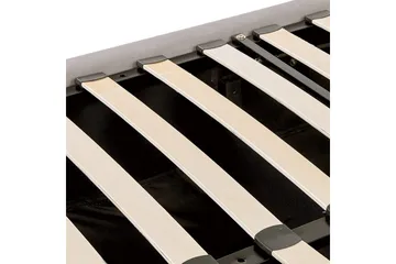 Seng med oppbevaring Lubbon - Sølv, 180x200 cm - Møbler - Senger - Senger med oppbevaring