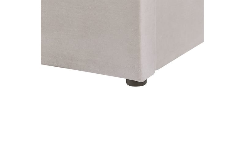 Seng med oppbevaring Lubbon - Sølv, 180x200 cm - Møbler - Senger - Senger med oppbevaring