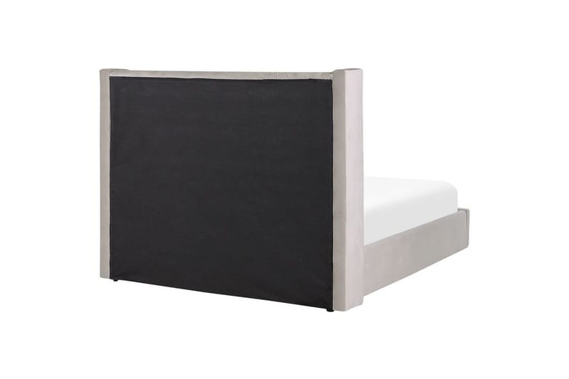 Seng med oppbevaring Lubbon - Sølv, 180x200 cm - Møbler - Senger - Senger med oppbevaring