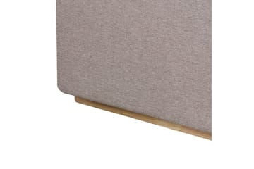 Seng med oppbevaring Monestier - Beige, 160x200 cm - Møbler - Senger - Senger med oppbevaring