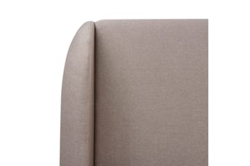 Seng med oppbevaring Monestier - Beige, 160x200 cm - Møbler - Senger - Senger med oppbevaring