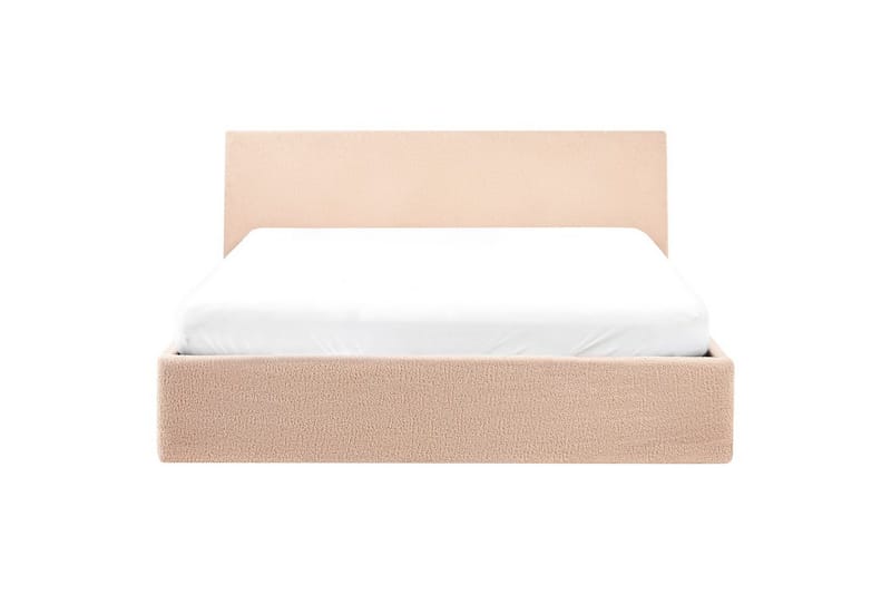Seng med oppbevaring Orbey - Beige, 140x200 cm - Møbler - Senger - Senger med oppbevaring