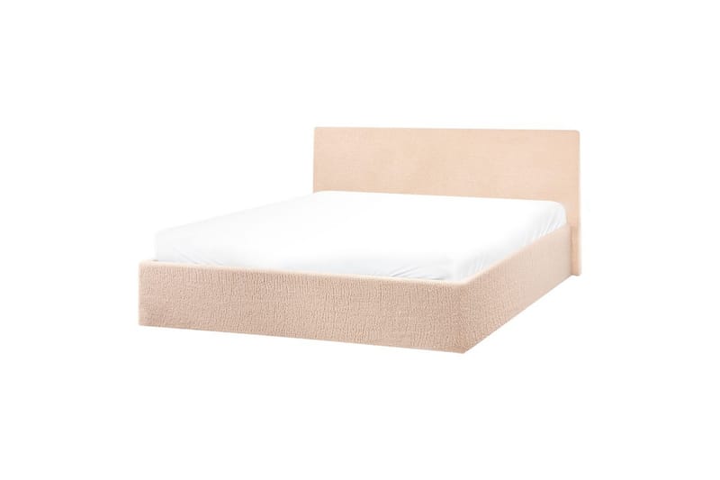 Seng med oppbevaring Orbey - Beige, 140x200 cm - Møbler - Senger - Senger med oppbevaring