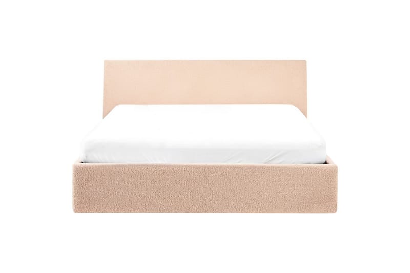 Seng med oppbevaring Orbey - Beige, 140x200 cm - Møbler - Senger - Senger med oppbevaring