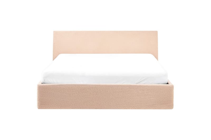 Seng med oppbevaring Orbey - Beige, 160x200 cm - Møbler - Senger - Senger med oppbevaring