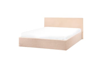Seng med oppbevaring Orbey - Beige, 160x200 cm - Møbler - Senger - Senger med oppbevaring