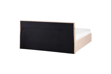 Seng med oppbevaring Orbey - Beige, 160x200 cm - Møbler - Senger - Senger med oppbevaring