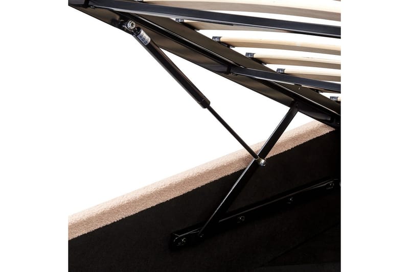 Seng med oppbevaring Orbey - Beige, 160x200 cm - Møbler - Senger - Senger med oppbevaring